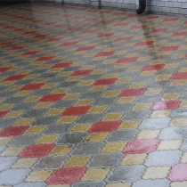 Укладка тротуарной плитки в Чехове