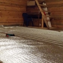 Монтаж водяного теплого пола в деревянном доме